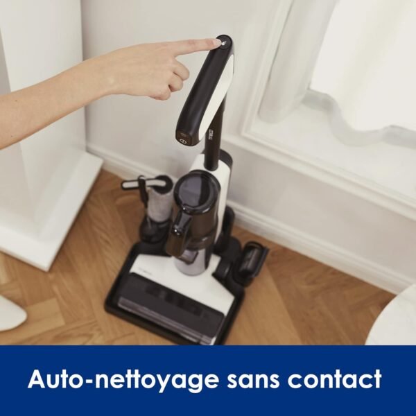 Tineco Floor One S5 Combo Power KIT Aspirateur Eau et Poussière à Main intelligents sans Fil 3 en 1, idéal pour Les saletés collantes et Les Poils d'animaux sur Sol Dur, léger