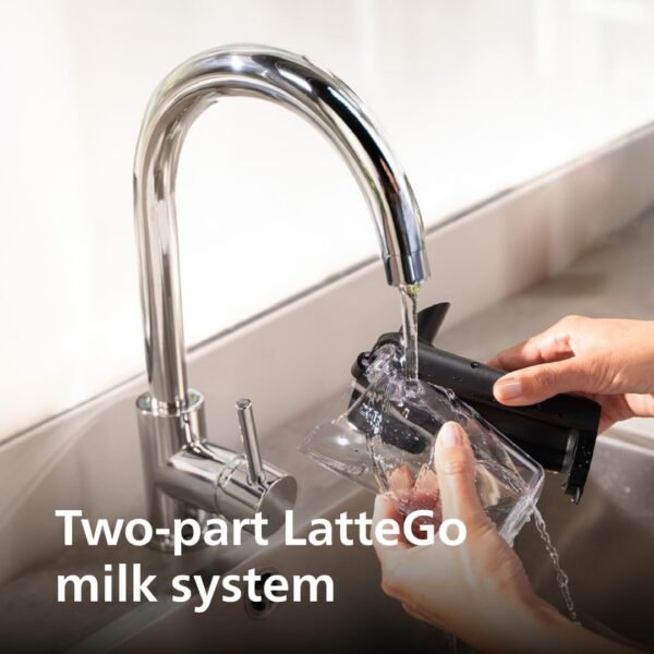 Philips Series 4400 Machine à expresso LatteGo, 12 boissons chaudes et glacées