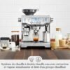 Sage - The Oracle - Machine à Café à Grain avec Mousseur à Lait Manuel et Automatique- Acier Inoxydable Brossé