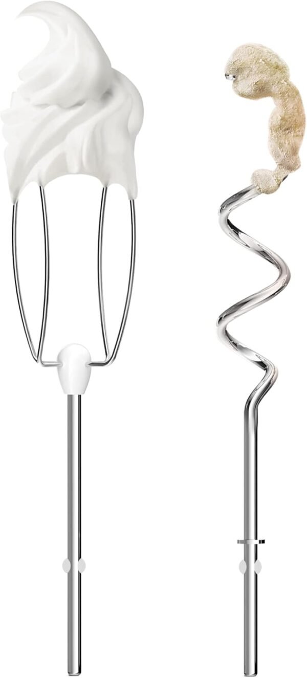 Moulinex Prep'Mix Batteur Electrique 5 Vitesses 2 Fouets 2 Crochets Pétrisseurs