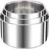 Seb Compact Inox Batterie de cuisine 10 pièces, Induction