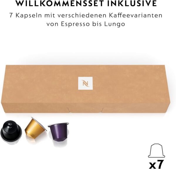 DeLonghi Nespresso Inissia  Cafetière à Capsules Nespresso, Crème  ‎EN 80.CW