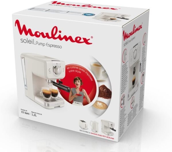 Moulinex Soleil Cafetière expresso Porte-filtres simple et double XP330A10