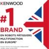 Kenwood Multipro Compact - Robot multi-fonctions - 800 Watt - acier inoxydable FDM307SS