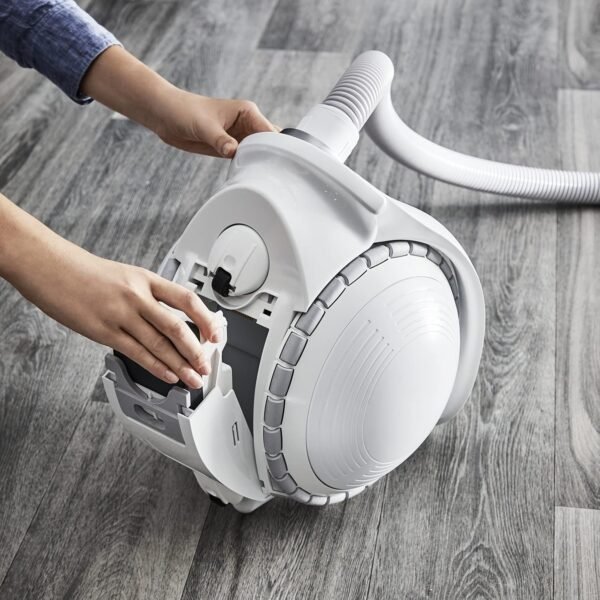 Rowenta Aspirateur sans fil, Silencieux, Léger, 230 AW, 2 batteries amovibles, Flex, X-Ô 160, Blanc IX7777EA