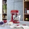 KitchenAid Robot Pâtissier Artisan ROUGE 5KSM125EER.