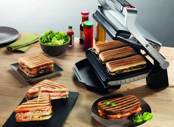 TEFAL OptiGrill+ et Gaufres  Ref: GC716D12
