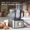 Kenwood Multipro Compact - Robot multi-fonctions - 800 Watt - acier inoxydable FDM307SS