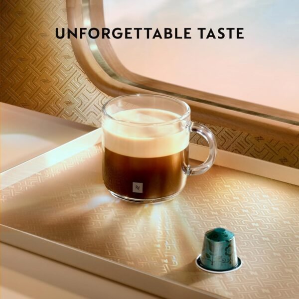 DeLonghi Nespresso Inissia  Cafetière à Capsules Nespresso, Crème  ‎EN 80.CW