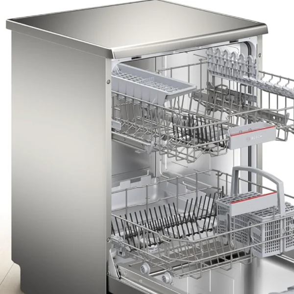 Bosch SMS4ETI00E- Série 4 - Lave-vaisselle pose-libre - 60 cm - 13 couverts - Silence Plus 44 dB - Acier inox