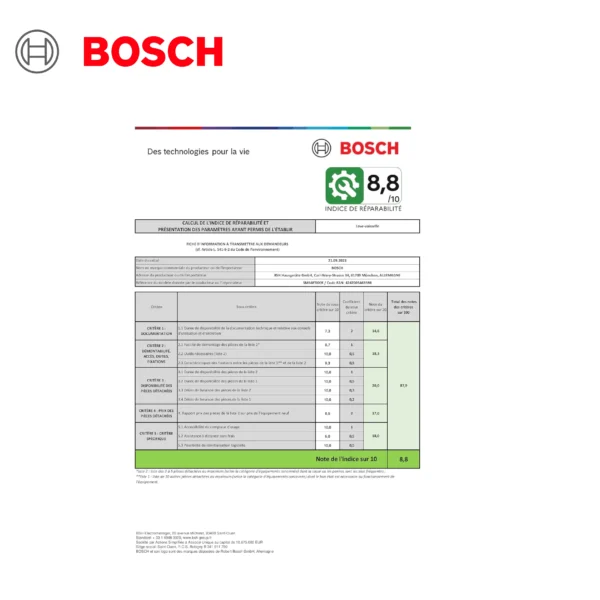 Bosch SMS4ETI00E- Série 4 - Lave-vaisselle pose-libre - 60 cm - 13 couverts - Silence Plus 44 dB - Acier inox