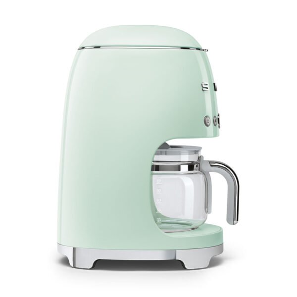 CAFETIERE SMEG Vert d'Eau 1,25 L 10 TASSES DCF02PGEU