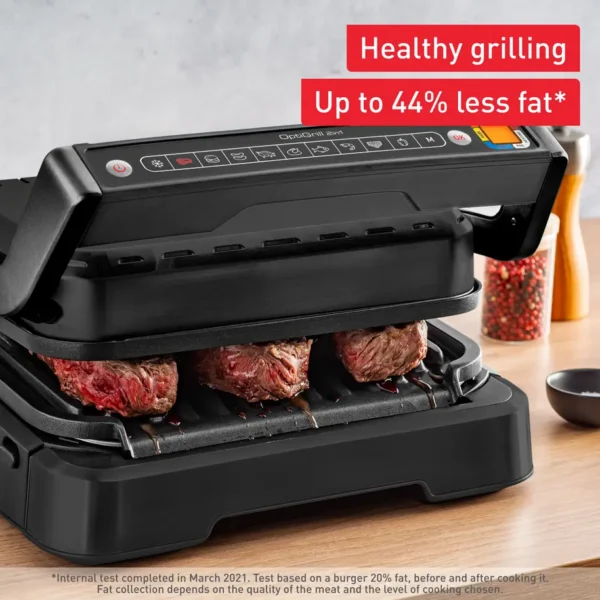 TEFAL OptiGrill 2en1 Noir  Ref: GC772810