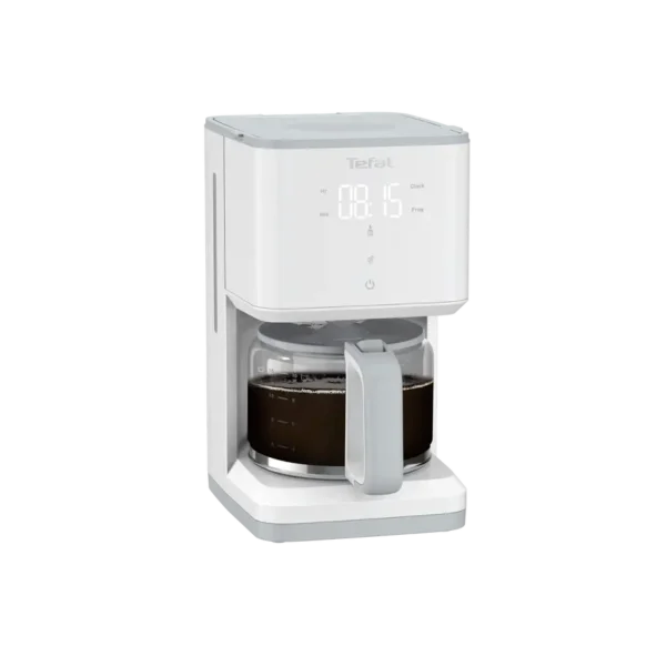 TEFAL Cafetière filtre SENSE Programmable, , écran numérique, 10-15 tasses, 1,25L, Auto-off 30 minutes CM693110