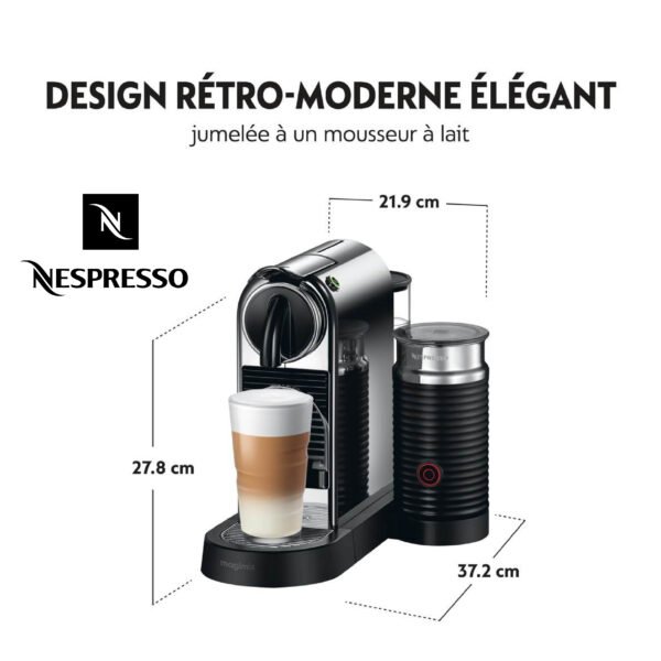 Nespresso Espresso Magimix Machine À Café Citiz Milk Chrome 11318