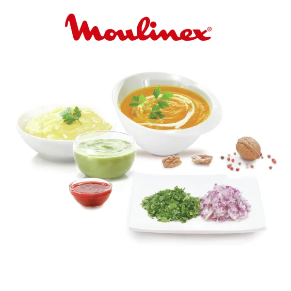 MOULINEX MULTIMOULINETTE XXL Silver  Ref: AT718A10