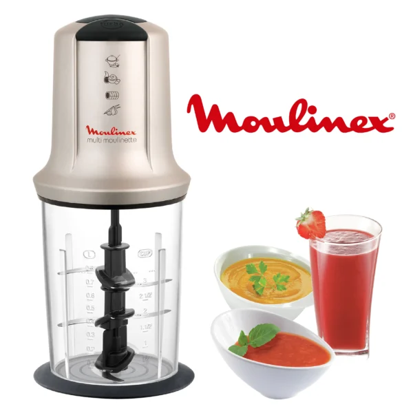 MOULINEX MULTIMOULINETTE XXL Silver  Ref: AT718A10