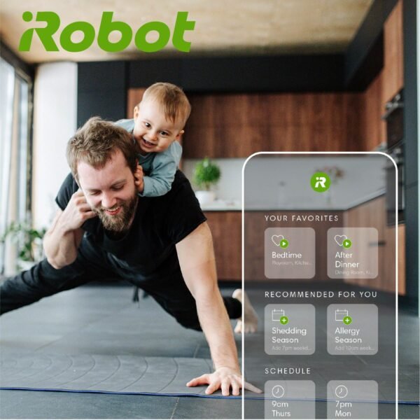 Irobot Roomba i7+ i7558 Aspirateur Robot avec Base Autonettoyante