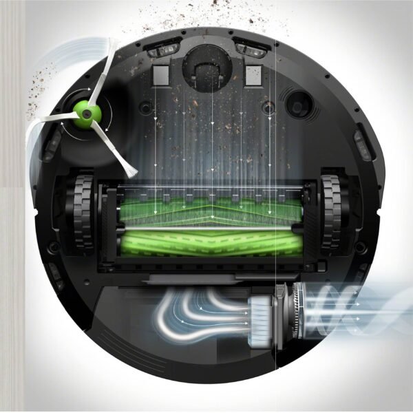 Irobot Roomba i7+ i7558 Aspirateur Robot avec Base Autonettoyante