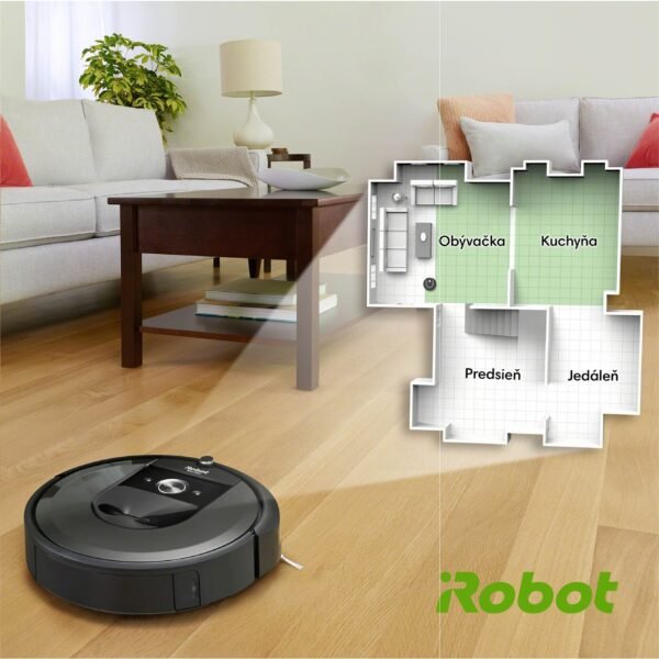 Irobot Roomba i7+ i7558 Aspirateur Robot avec Base Autonettoyante