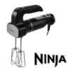 Ninja Foodi 3-en-1 Mixeur, Mélangeur et Hachoir à main, démarrage progressif, 2 vitesses de mixage et 5 vitesses pour hacher, mélanger, pétrir, mixer, lavables au lave-vaisselle, 850W, noir CI100EU