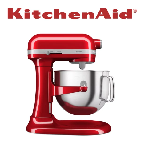 KITCHENAID ROBOT PÂTISSIER À BOL RELEVABLE 6,6 L - ARTISAN - Pomme d'amour