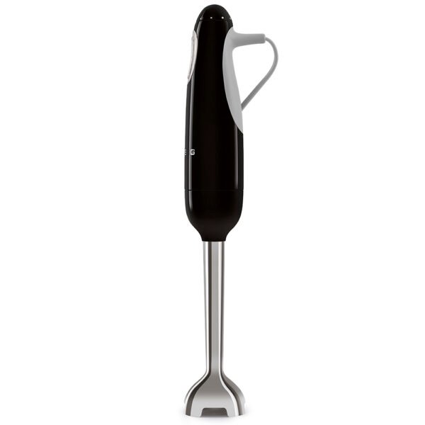 MIXEUR COFFRET SMEG NOIR  INOX HBF22BLEU