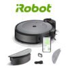 iRobot Roomba Combo i5 (i5172) Robot Aspirateur & Laveur 2-en-1, connecté WiFi - 2 brosses Caoutchouc – Cartographie, mémorise et s’adapte à Domicile - Compatible Assistants vocaux