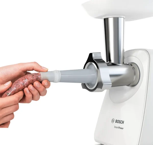 Hachoir à viande Bosch SmartPower 1500 W Blanc MFW2510W.