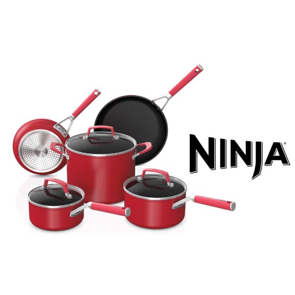 Ninja Foodi NeverStick 11-Piece Cookware Set, Guaranteed To Never Stick, C19600