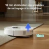 Roborock Qrevo S robot aspirateur laveur Set avec Multi Station ,Double Serpillière Rotative ,HyperForce 7000Pa