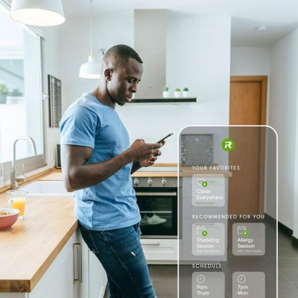 IRobot Roomba i3+ (i3554) - Aspirateur Robot connecté WiFi - Cartographie Intelligente - Nettoyage par pièce avec système d'autovidage - 2 extracteurs en Caoutchouc multisurfaces - Idéal pour Animaux