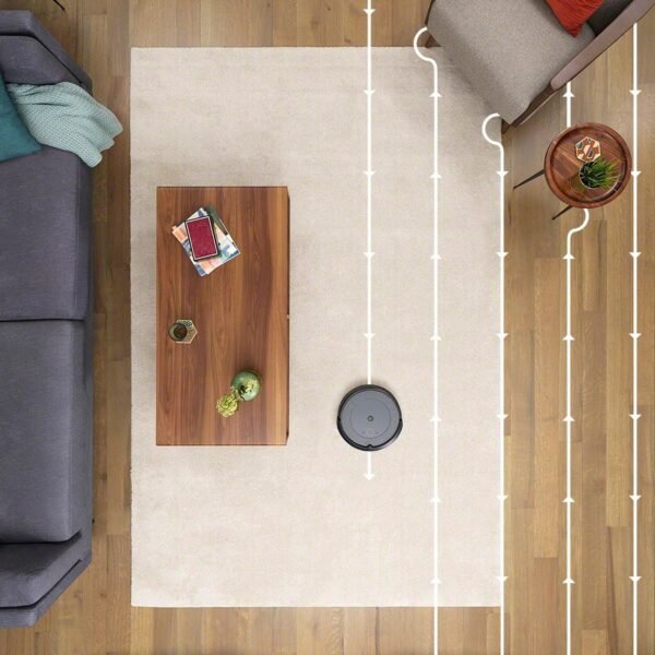 IRobot Roomba i3+ (i3554) - Aspirateur Robot connecté WiFi - Cartographie Intelligente - Nettoyage par pièce avec système d'autovidage - 2 extracteurs en Caoutchouc multisurfaces - Idéal pour Animaux