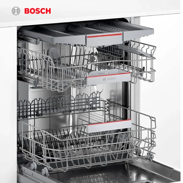 Bosch SMV4HCX48E - Série 4, Lave-vaisselle encastrable - 60cm - Home Connect - 14 couverts - Moteur EcoSilence