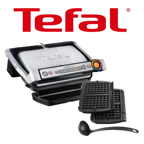 TEFAL OptiGrill+ et Gaufres  Ref: GC716D12