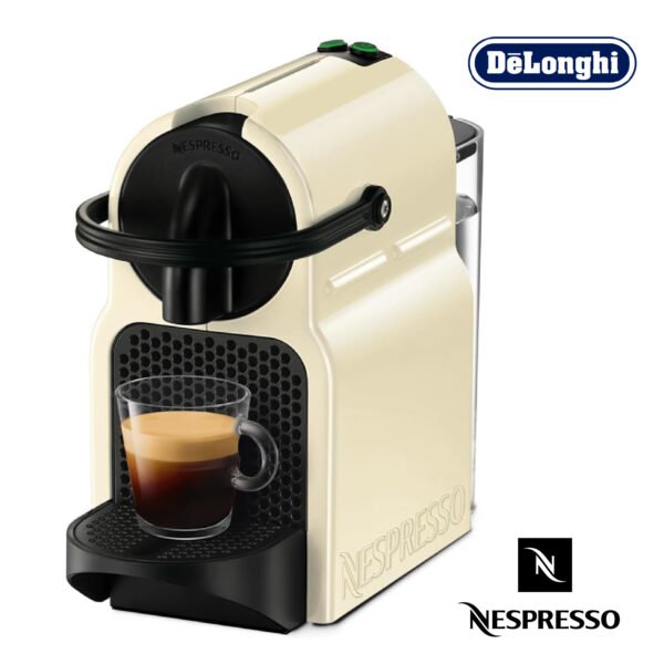 DeLonghi Nespresso Inissia  Cafetière à Capsules Nespresso, Crème  ‎EN 80.CW