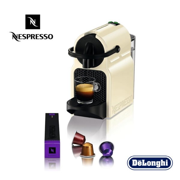 DeLonghi Nespresso Inissia  Cafetière à Capsules Nespresso, Crème  ‎EN 80.CW