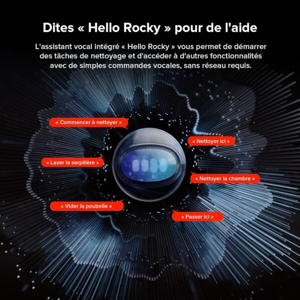 Roborock Saros 10R Robot Aspirateur, Brosse et Serpillère Relevables et Extensibles, Triple Système Anti-Enchevêtrement, Station Multifonctionnelle 4.0, Évitement Avancé des Obstacles, 7,98cm Mince