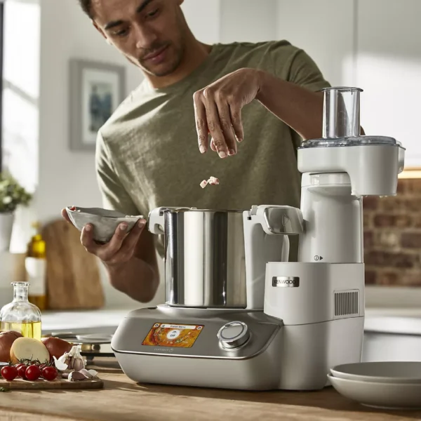 KENWOOD Robot Cuiseur CookEasy + Champagne, Plastique Acier allié, 5011423203300 CCL50.A0CP Gris