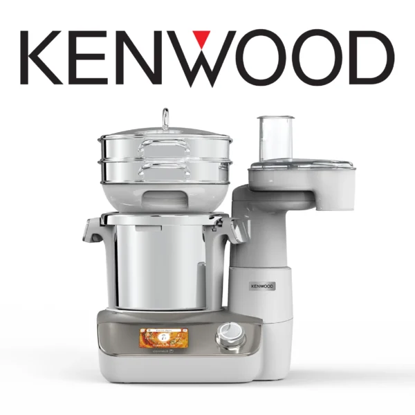 KENWOOD Robot Cuiseur CookEasy + Champagne, Plastique Acier allié, 5011423203300 CCL50.A0CP Gris
