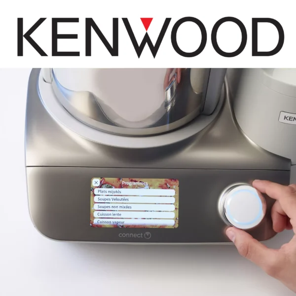 KENWOOD Robot Cuiseur CookEasy + Champagne, Plastique Acier allié, 5011423203300 CCL50.A0CP Gris