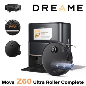 Dreame Robot Aspirateur Laveur Mova Z60 Ultra Roller Complete 28 000Pa